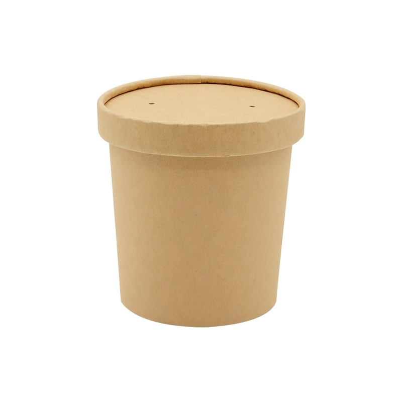 Download Kraft Paper Soup Container Noodle Soup Bowl | Hengjiafukang